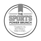 THE SPORTS POWER BRUNCH CELEBRATING THE MOST POWERFUL WOMEN IN SPORTS