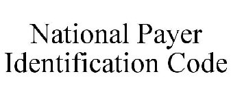 NATIONAL PAYER IDENTIFICATION CODE