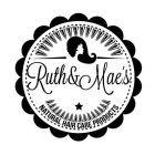 RUTH & MAE'S NATURAL HAIR CARE PRODUCTS
