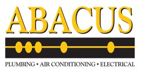 ABACUS PLUMBING · AIR CONDITIONING · ELECTRICAL