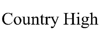 COUNTRY HIGH
