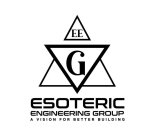 EE G ESOTERIC ENGINEERING GROUP A VISION FOR BETTER BUILDING