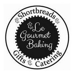 LE GOURMET BAKING SHORTBREADS GIFTS CATERING
