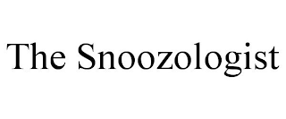 THE SNOOZOLOGIST