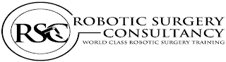 RSC ROBOTIC SURGERY CONSULTANCY WORLD CLASS ROBOTIC SURGERY TRAINING