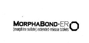MORPHABOND ER (MORPHINE SULFATE) EXTENDED RELEASE TABLETS