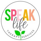 SPEAK LIFE THERAPY SERVICES