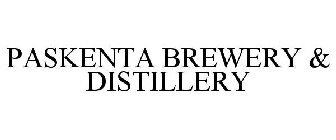 PASKENTA BREWERY & DISTILLERY