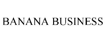 BANANA BUSINESS