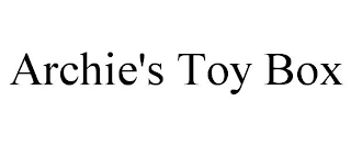 ARCHIE'S TOY BOX