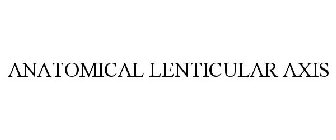 ANATOMICAL LENTICULAR AXIS