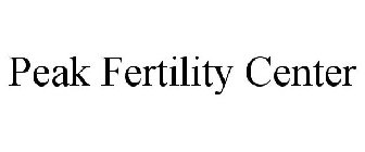 PEAK FERTILITY CENTER