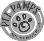 PET PAWPS MADE IN PETOSKY, MI, USA