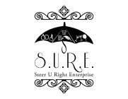 S S.U.R.E. STEER U RIGHT ENTERPRISE