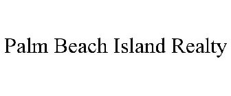 PALM BEACH ISLAND REALTY
