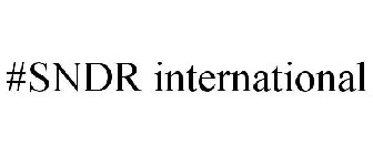 #SNDR INTERNATIONAL