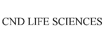 CND LIFE SCIENCES