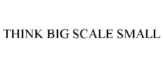 THINK BIG SCALE SMALL