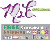 MIE MIEDESIGNSSHOP.COM FREE STANDARD MIE SHIPPING TO US48 AND ARMED FORCES