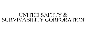 UNITED SAFETY & SURVIVABILITY CORPORATION