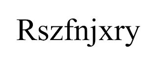 RSZFNJXRY