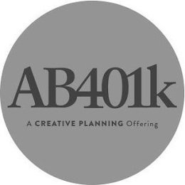 AB401K A CREATIVE PLANNING OFFERING