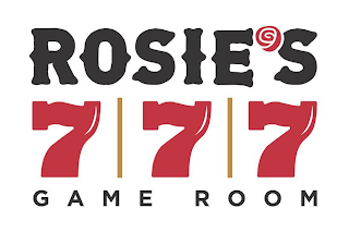 ROSIE'S GAME ROOM 777