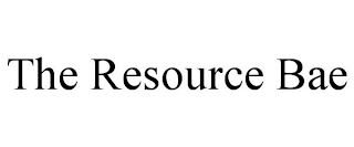 THE RESOURCE BAE