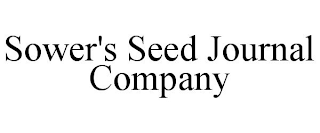 SOWER'S SEED JOURNAL COMPANY