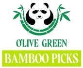 O'LIVE GREEN BAMBOO PICKS