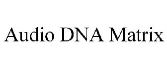 AUDIO DNA MATRIX