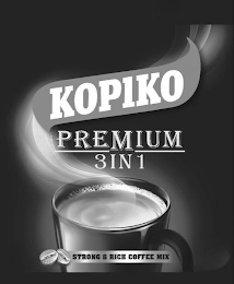 KOPIKO PREMIUM 3 IN 1 STRONG & RICH COFFEE MIX