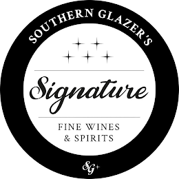 SOUTHERN GLAZER'S SIGNATURE FINE WINES & SPIRITS SG +
