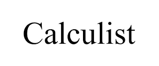 CALCULIST