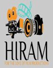 HIRAM FOR THE LOVE OF FILM PRODUCTIONS