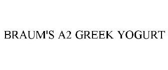BRAUM'S A2 GREEK YOGURT
