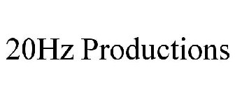 20HZ PRODUCTIONS