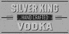 SILVER KING HAND CRAFTED VODKA