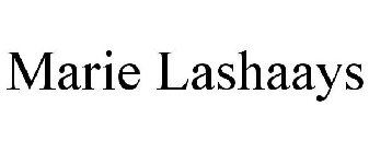 MARIE LASHAAYS