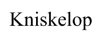 KNISKELOP