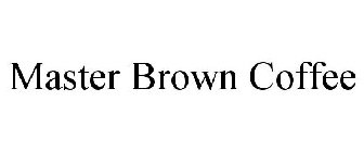 MASTER BROWN COFFEE
