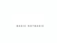 BASIC NOTBASIC