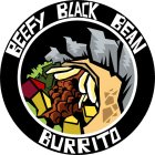BEEFY BLACK BEAN BURRITO