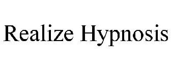 REALIZE HYPNOSIS