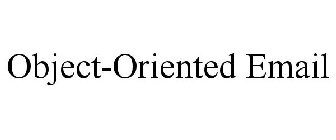 OBJECT-ORIENTED EMAIL