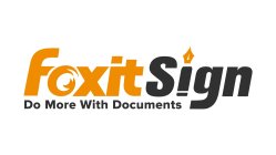 FOXIT SIGN DO MORE WITH DOCUMENTS