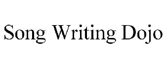 SONG WRITING DOJO