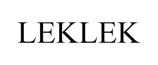 LEKLEK