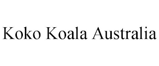 KOKO KOALA AUSTRALIA