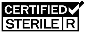 CERTIFIED STERILE R